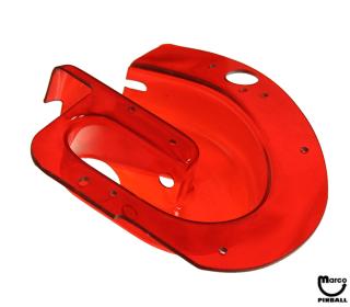 STREET FIGHTER II (Gottlieb) Ramp plastic red
