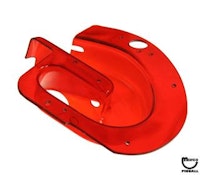 STREET FIGHTER II (Gottlieb) Ramp plastic red