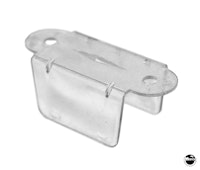 Lane guide - 2-1/8 inch clear ribbed 550-5036-01