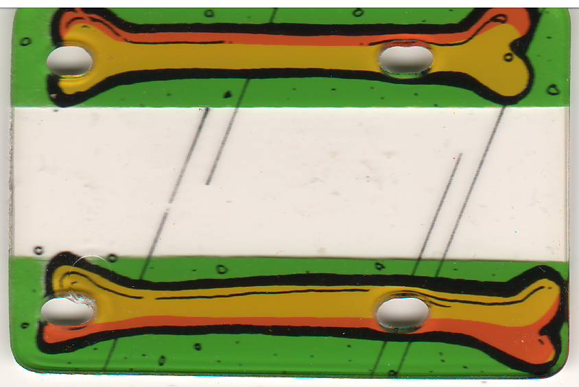 BONEBUSTERS (Gottlieb) Plastic