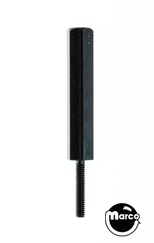 Hex spacer 3/8 inch m-f 8-32 x 2 inch black
