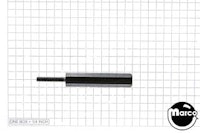 Hex spacer 3/8 inch m-f 8-32 x 2 inch black