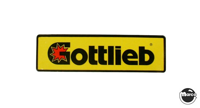 Security bar decal Gottlieb/Premier
