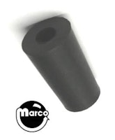 Rubber sleeve black 1-1/16 inch tapered