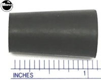Rubber sleeve black 1-1/16 inch tapered