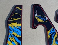 BLACKOUT (Williams) Plastic set
