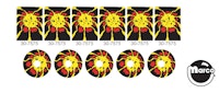 BLACKOUT (Williams) Target decals  (11)