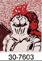 BLACK KNIGHT (Williams 1980) Target decals 12