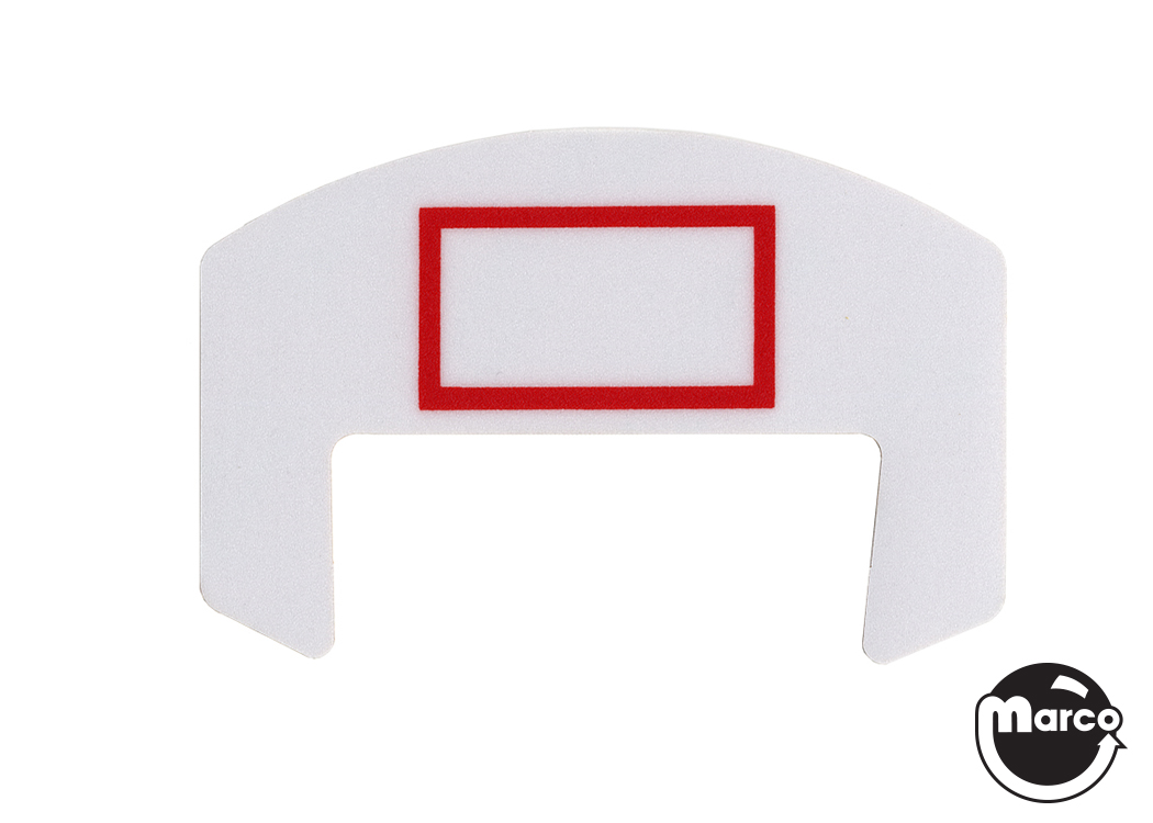 SHAQ ATTAQ (Gottlieb) Backboard decal