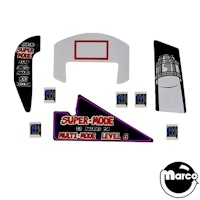 SHAQ ATTAQ (Gottlieb) Decal set