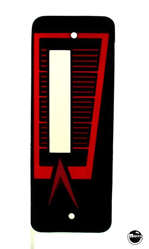 BIG HURT (Gottlieb) Plastic shoot gauge