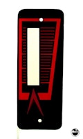 BIG HURT (Gottlieb) Plastic shoot gauge
