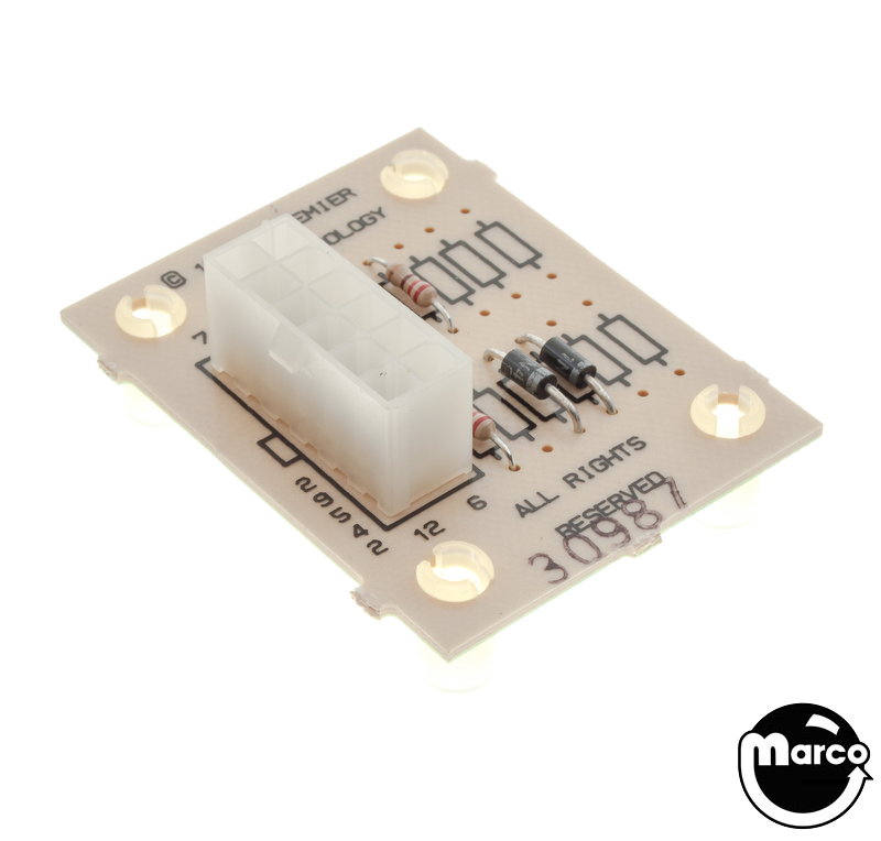 Resistor board Gottlieb A13 C-29542