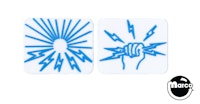 FLASH (Williams) Spinner Decal set