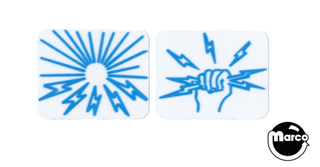FLASH (Williams) Spinner decals