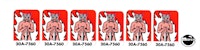 GORGAR (Williams) target decals