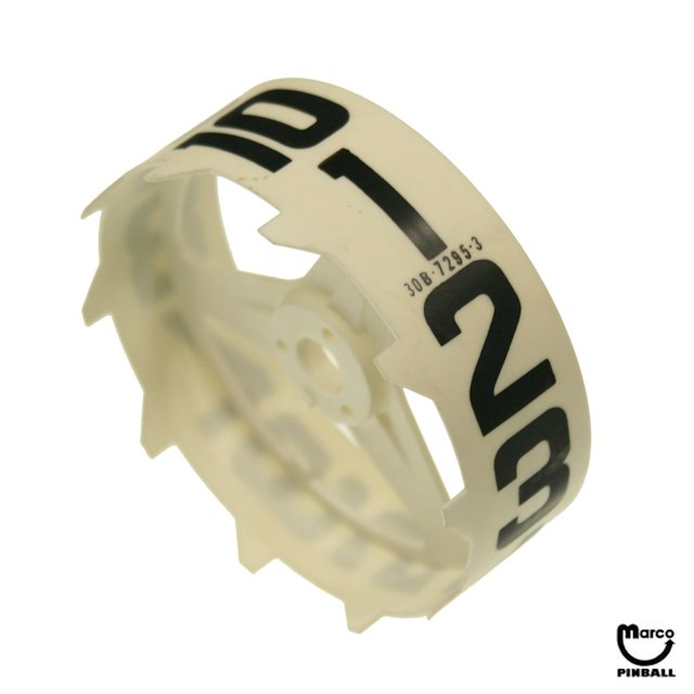 Score reel Williams 3 inch black number 1-10