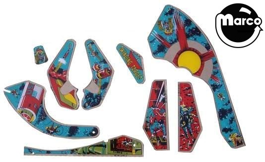 SPACE MISSION (Williams) Plastic set
