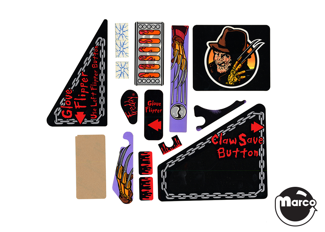 LIBER×GeekField_BuddyMat_MILKAHKI 31012 - FREDDY (Gottlieb) Decal set - Marco Specialties