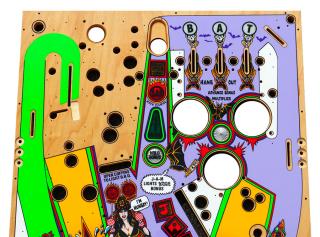 ELVIRA (Bally) Playfield