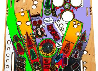 ELVIRA (Bally) Playfield