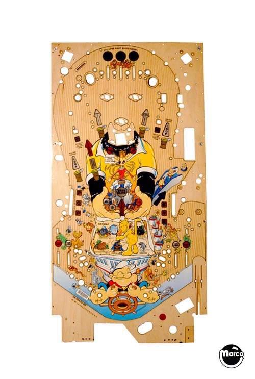 POPEYE (Bally) Playfield