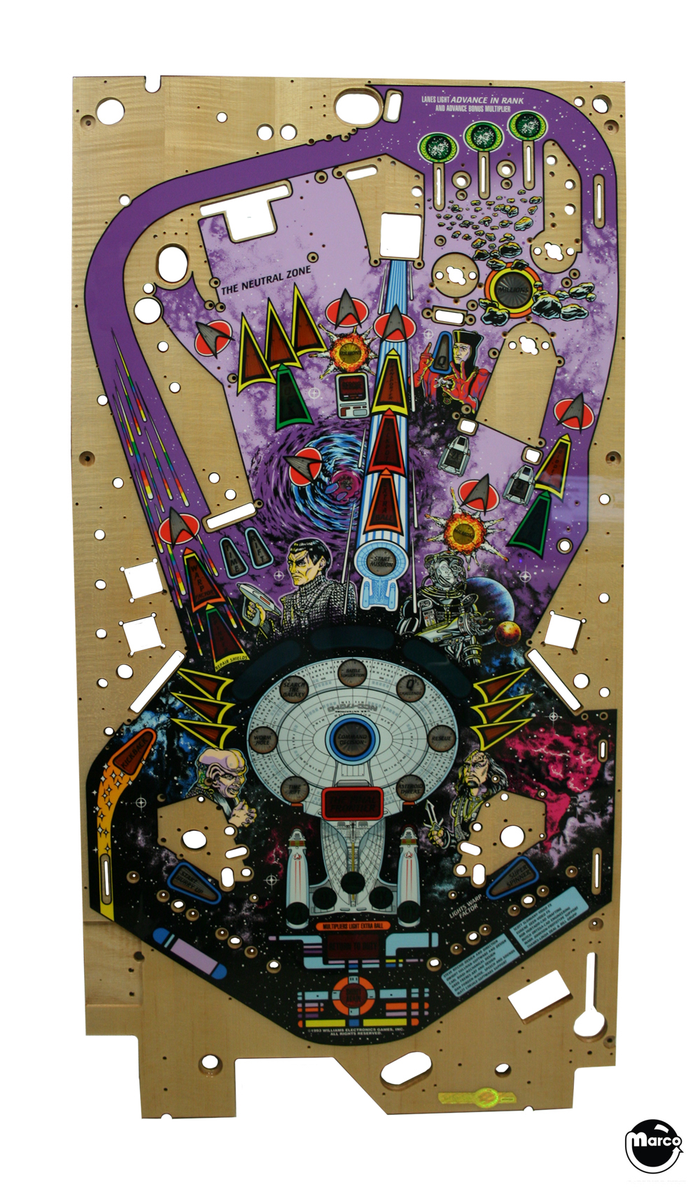 STAR TREK NEXT GEN (WMS) Playfield