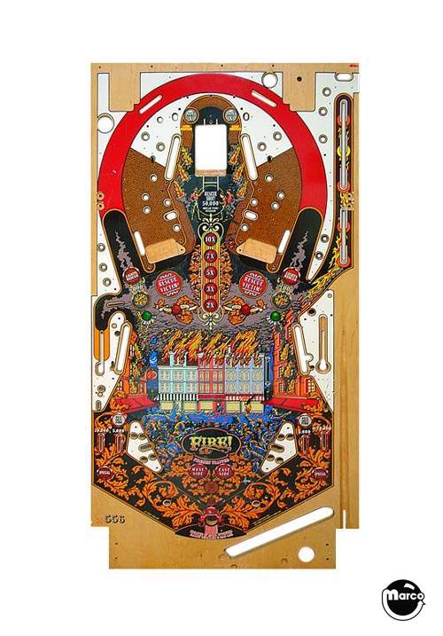 FIRE! (Williams) Playfield