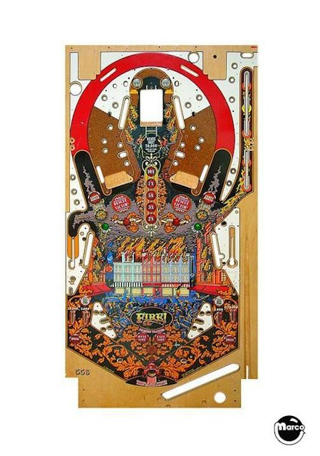 FIRE! (Williams) Playfield