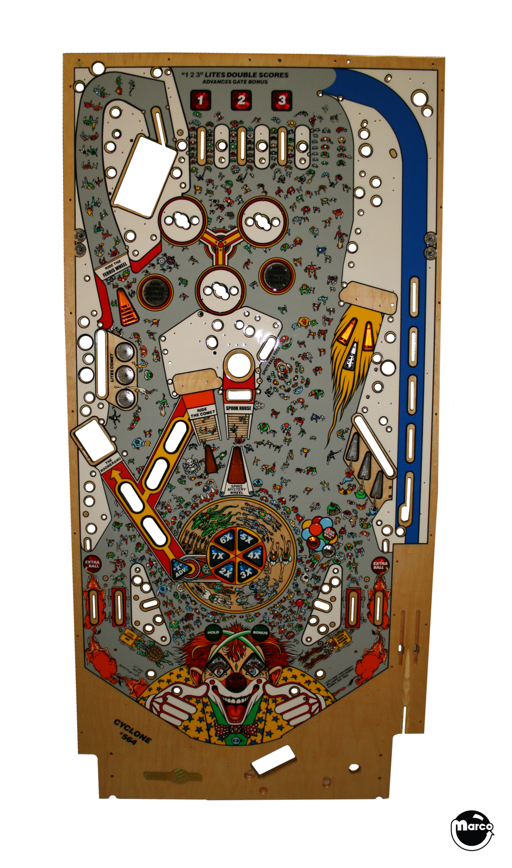 CYCLONE (Williams) Playfield
