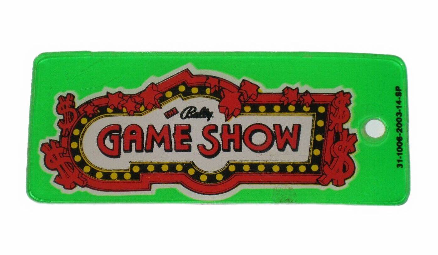 GAME SHOW (Bally) Key fob
