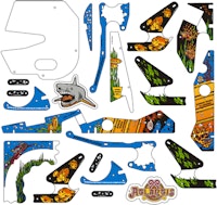 ATLANTIS (Bally) Plastic set