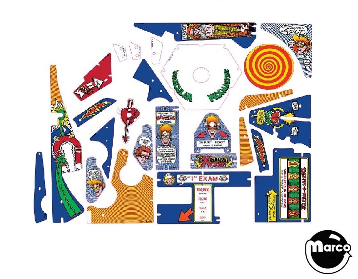 DR DUDE (Bally) Plastics set