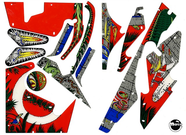 GRAND LIZARD (Williams) Plastic set
