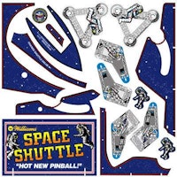 SPACE SHUTTLE (Williams) Plastic set