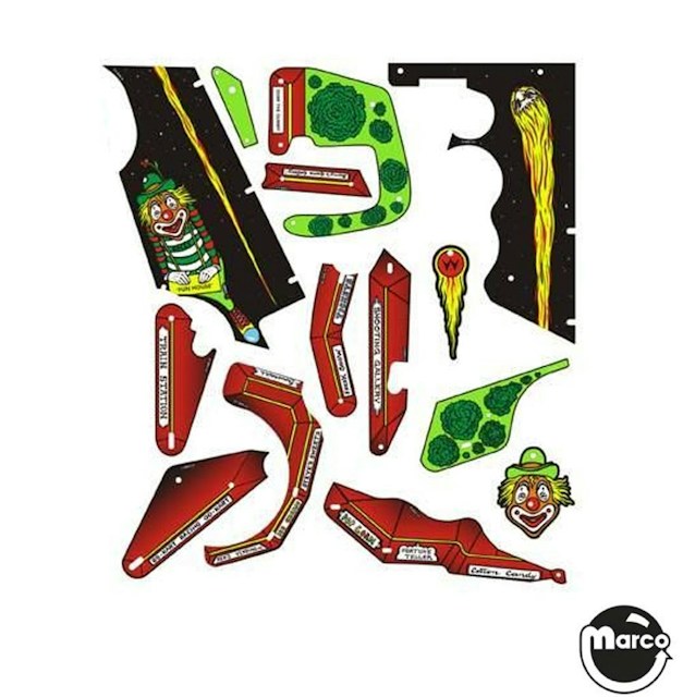 COMET (Williams) Plastic set