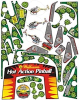 HIGH SPEED (Williams) Plastic set