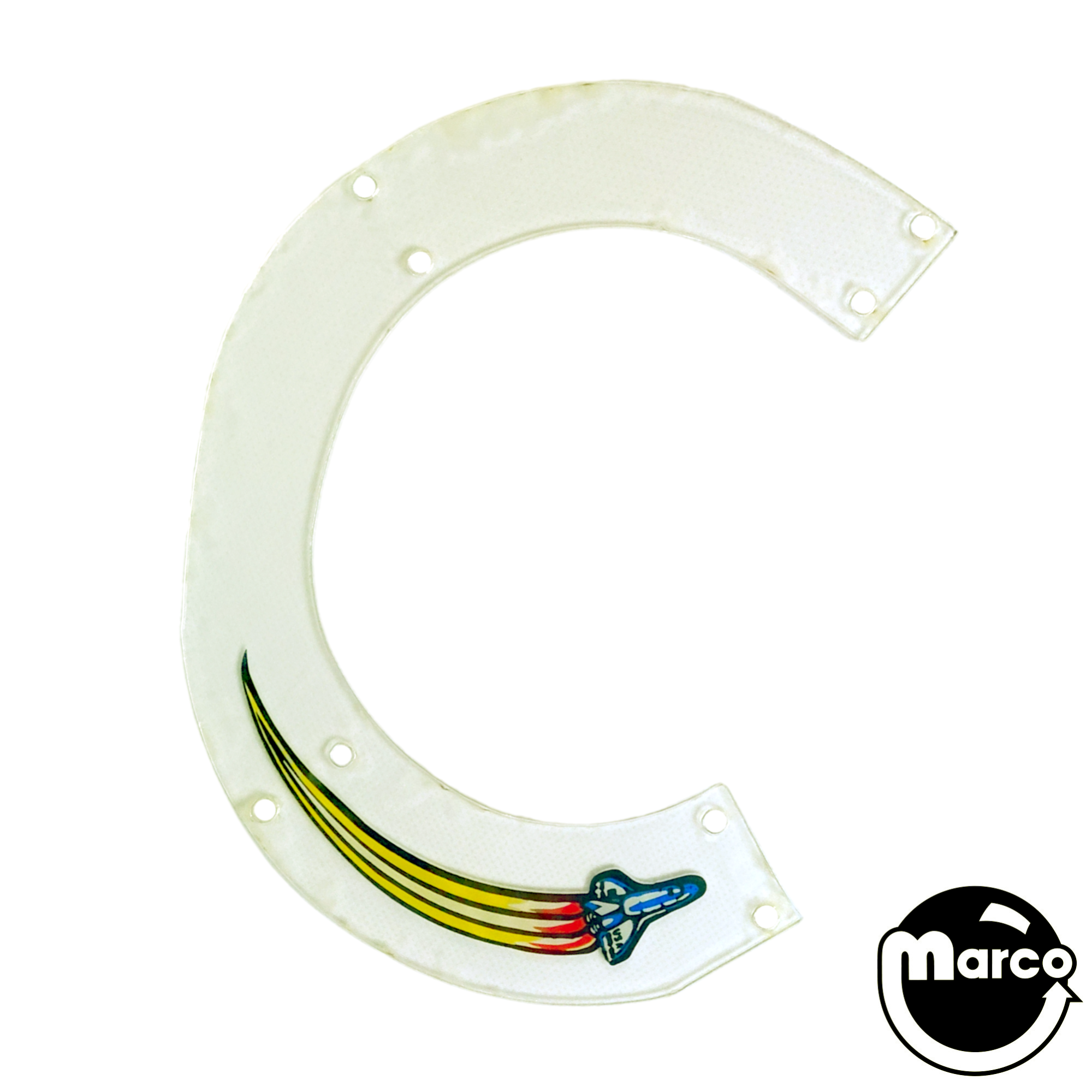 PINBOT (Williams) Vortex ramp cover plastic