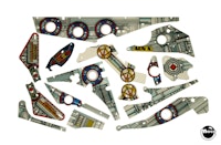 SPACE STATION (Williams) Plastic set