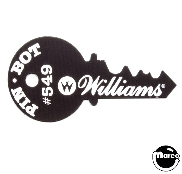 PINBOT (Williams) Plastic key fob
