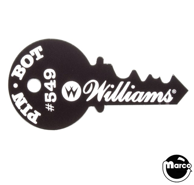 PINBOT (Williams) Plastic key fob