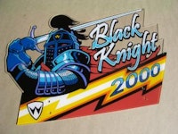 BLACK KNIGHT 2000 (Williams) Plastic set