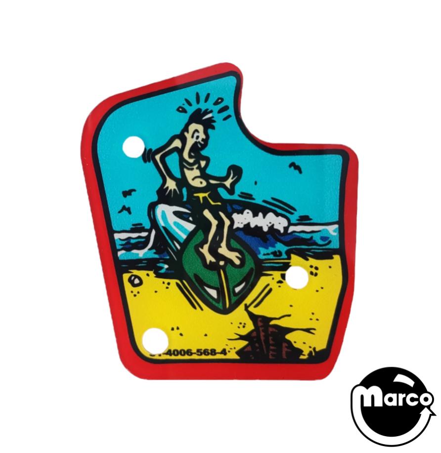 EARTHSHAKER (Williams) Plastic surfer