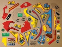 EARTHSHAKER (Williams) Plastic set