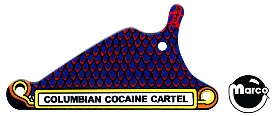 POLICE FORCE (Williams) Plastic 'Columbian Cocaine Cartel'