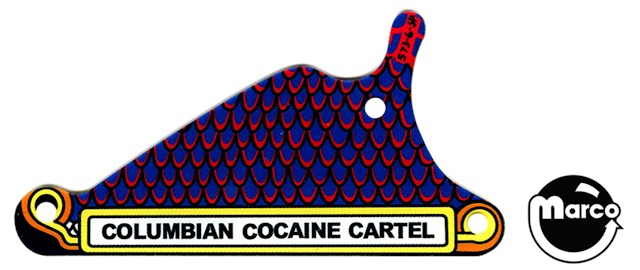 POLICE FORCE (Williams) Plastic 'Columbian Cocaine Cartel'