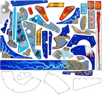 WHIRLWIND (Williams) Plastic set