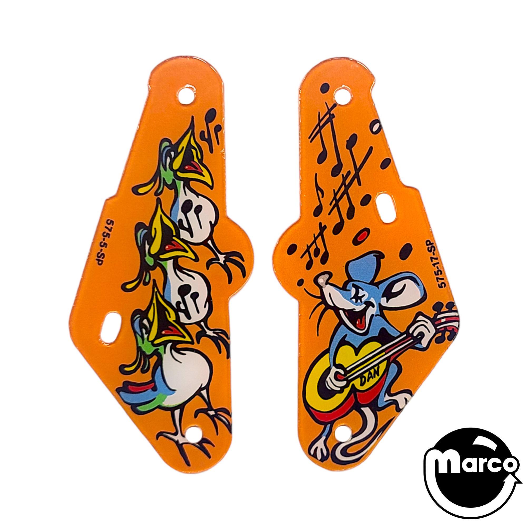 BAD CATS (Williams) Plastic slingshot set
