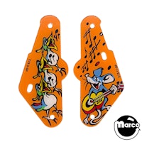 BAD CATS (Williams) Plastic slingshot set