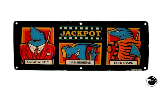 POOL SHARKS (Bally) Jackpot Plastic